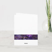 Verwacht een Baby Kaart (Achterkant)