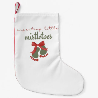 Verwacht een Kerstmis met een beetje Mistletoe Zwa Kleine Kerstsok