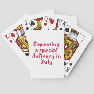Verwacht een speciale levering in juli pokerkaarten