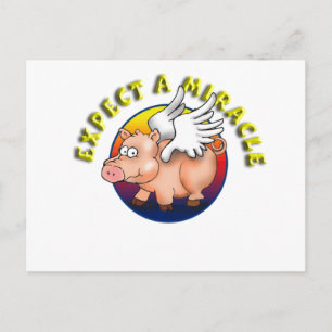 Verwacht een wonder - een erkenning briefkaart