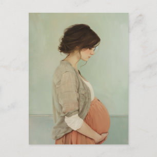 Verwacht Mam Briefkaart