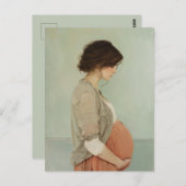 Verwacht Mam Briefkaart (Voorkant / Achterkant)