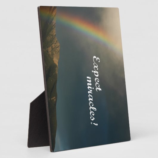 Verwacht Miracles! Fotoplaat (Zijkant)