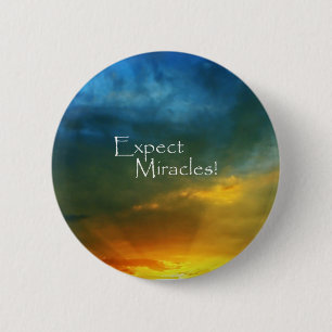 Verwacht Miracles! Ronde Button 5,7 Cm