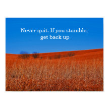 Verwacht Motivatie Poster voor herstel
