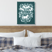 Verwacht Patronum Filigree Graphic Canvas Afdruk (Insitu (Slaapkamer))