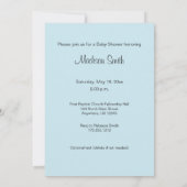 Verwacht tweeling Baby shower uitnodiging - Noah's (Achterkant)