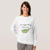 Verwacht Tweeling - Erwten in een Pod T-shirt (Voorkant volledig)