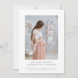 Verwachte foto zwangerschap aankondiging