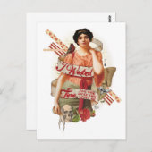 Verwachte tijd briefkaart (Voorkant / Achterkant)