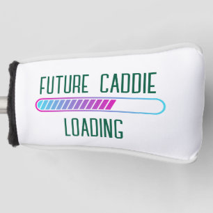 Verwachtende Golf Papa Onthult Toekomstige Caddie  Golfheadcover