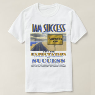 VERWACHTING VAN SUCCES T-SHIRT