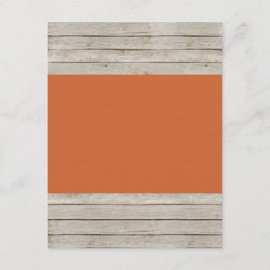 Verwachtingen voor baby - thema voor vossen advieskaart (Achterkant)