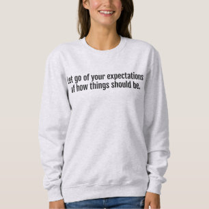 Verwachtingen Vrouwen Basis Sweatshirt