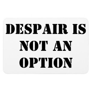 Verwaning is geen optie, geloof quote magneet