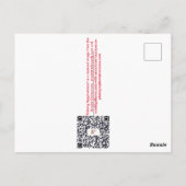 "Verwant onderhandelen" Briefkaart (Achterkant)