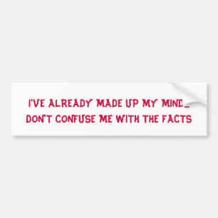 VERWAR MY NIET MET FEITEN - bumpersticker