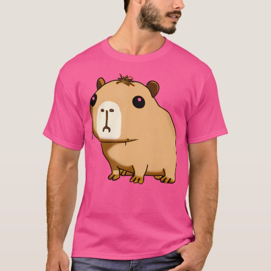 Verward Capybara T-shirt (Voorkant)
