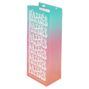 Verward en Verliefd Roze Aqua Retro Wijn Cadeautas