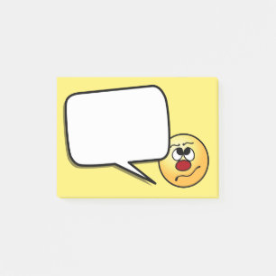 Verward Face Grumpey Post-it® Notes