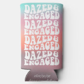 Verward Ingeschakeld Aqua Roze Retro Tekst Ontwerp (Achterkant)