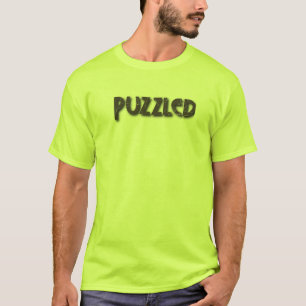 Verward Logo Heren Veiligheids Groen T-shirt