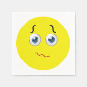 Verward puzzled Emoji Servet (Voorkant)