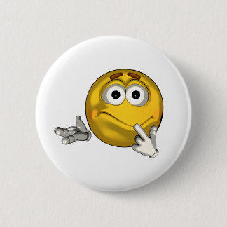 Verward - toon ronde button 5,7 cm