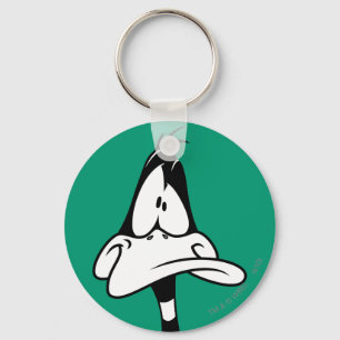 Verwarde DAFFY DUCK™ Gezicht Sleutelhanger