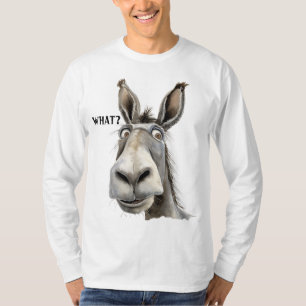 Verwarde ezel gezegde WAT? T-shirt