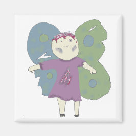 Verwarde Fae - Zombie Fairy Magnet Magneet