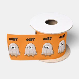 Verwarde Geest Zegt "Oob?" Grappige Halloween Cart Lint