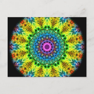 verwarde harmonie kaleidoscoop briefkaart