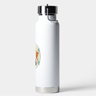 Verwarde Jezus Virale Dans Trend Silhouet Video Waterfles