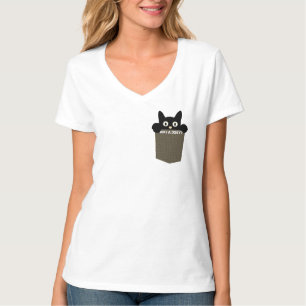 Verwarde Kitten Cat Australian Joey Humor T-shirt