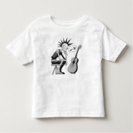 Verwarde muziekrobot kinder shirts