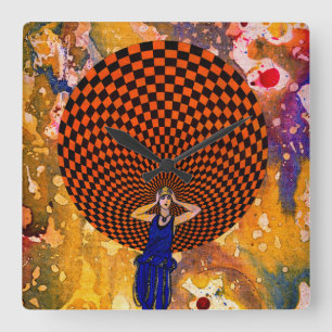 Verwardheid door Michael Moffa Vierkante Klok