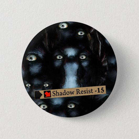 Verwardheid Ronde Button 5,7 Cm (Voorkant)