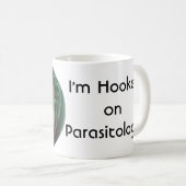 Verwarmd op parasitologie koffiemok (Voorkant rechts)