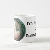 Verwarmd op parasitologie koffiemok (Center)