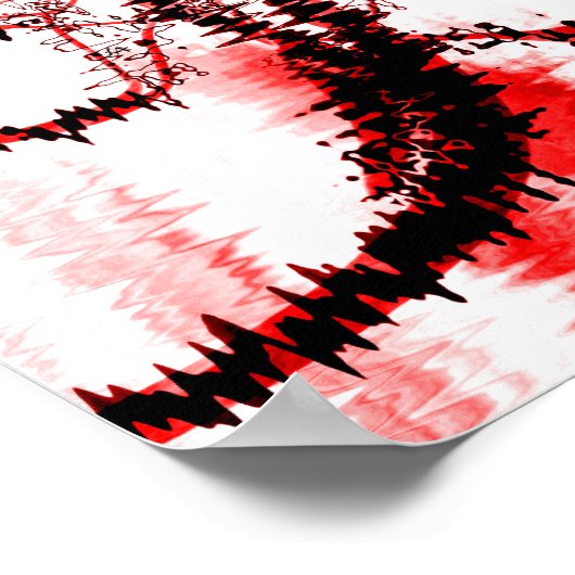 Verwarmde discussie poster (Hoek)