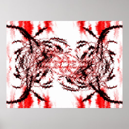 Verwarmde discussie poster (Voorkant)