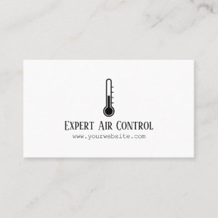 Verwarming en koeling, airconditioning, HVAC Busin Visitekaartje