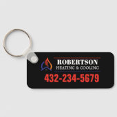 Verwarming en koeling HVAC Sleutelhanger (Achterkant)
