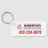 Verwarming en koeling HVAC Sleutelhanger (Achterkant)