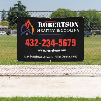 Verwarming en Koeling HVAC Spandoek