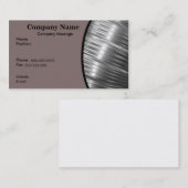 Verwarming en koeling visitekaartje (Voorkant / Achterkant)