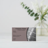 Verwarming en koeling visitekaartje (Staand voorkant)