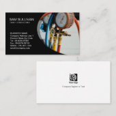 Verwarming Ventilatie Airconditioning HVAC Visitekaartje (Voorkant / Achterkant)