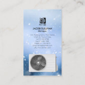 Verwarming Ventilatie Airconditioning HVAC Visitekaartje (Achterkant)